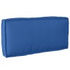 VidaXL Pernă pentru spătar din paleți Albastru regal 80 x 40 x 12 cm 42001535