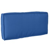 vidaXL Perna pentru paleți pentru spate Albastru regal 80x40x12 cm material Oxford