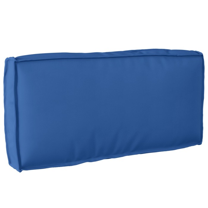 vidaXL Pernă pentru spătar din paleți Albastru regal 80 x 40 x 12 cm 42001535