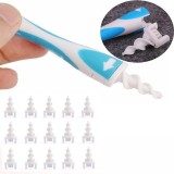 Smart Swab - Dispozitiv inteligent curatare urechi, reutilizabil + 16 capete de schimb