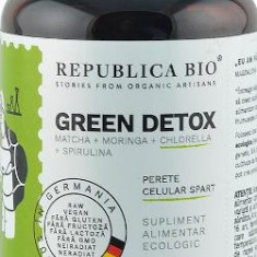 Supliment Alimentar Green Detox Bio 120cps Republica Bio