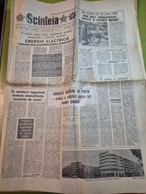 scanteia 5 ianuarie 1984-art. buzau foto