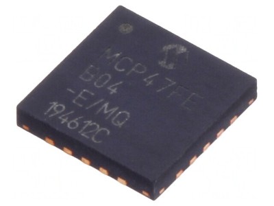 Convertor D/A 8bit 4 Canale 2,7-5,5V VQFN20 foto