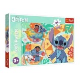 Cumpara ieftin Puzzle Trefl Stitch - Ziua vesela a lui Lilo si Stitch, 24 piese maxi