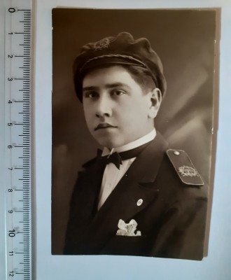 Carte poștală cu un student la marină foto