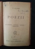 Poezii - DUMITRU ANGHEL - Editie interbelica