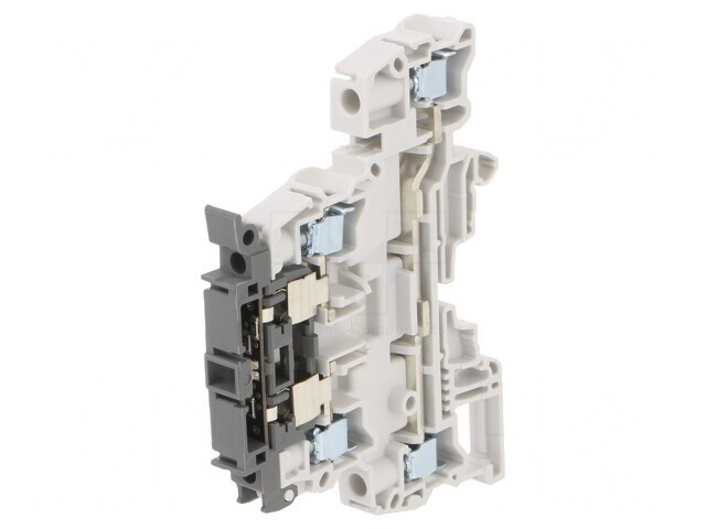 Conector Șine 0,2-6mm&sup2; 2 Piste 4 Borne 8mm SNK