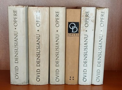 Ovid Densusianu - Opere 6 volume, lingvistica, evolutia limbii romane, estetica foto