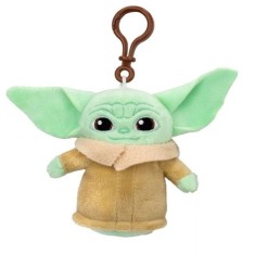 Jucarie din plus cu breloc Baby Yoda, Star Wars, 10 cm