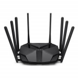 Router Wireless Mercusys MR90X, AX6000, Wi-Fi 6, Port 2.5 Gbps (Negru), TP-Link