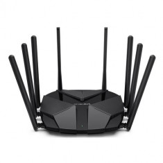 Router Wireless Mercusys MR90X, AX6000, Wi-Fi 6, Port 2.5 Gbps (Negru)