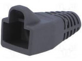 Capac mufa RJ45 protectie negru Well