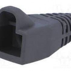 Capac mufa RJ45 protectie negru Well