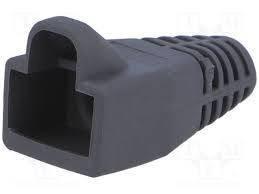 Capac mufa RJ45 protectie negru Well foto