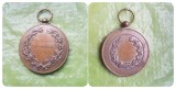 G975-Medalia Premiul Excelentei Colegiul TS Trinite Louvain Franta 1934 M. Gustave Vaganee bronz 4 cm. Stare buna.