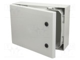 Carcasă montare pe perete ARCA gri 300mm x 400mm x 150mm FIBOX
