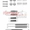 Set accesorii, sabot de frana VW PASSAT Variant (3A5, 35I) (1988 - 1997) METZGER 105-0681