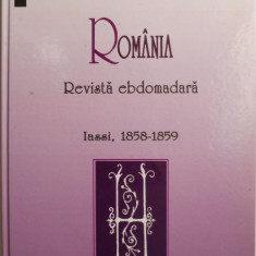 Romania. Revista ebdomadara (Iassi, 1858-1859) – Bogdan Petriceicu Hasdeu