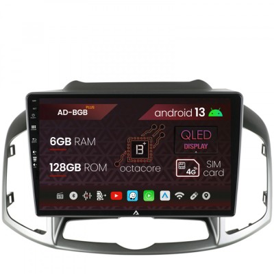 Navigatie Chevrolet Captiva (2011-2018), Android 13, B-Octacore 6GB RAM + 128GB ROM, 10.1 Inch - AD-BGB10006+AD-BGRKIT247 foto