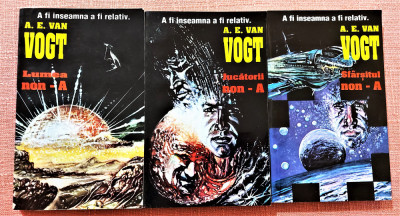 Lumea non-A, Jucatorii non-A, Sfarsitul non-A 3 Volume - A. E. van Vogt foto