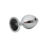 Dildo metalic Rosy Small Black Diamond
