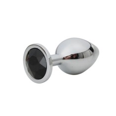 Dildo metalic Rosy Small Black Diamond