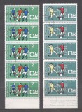 Bulgaria 1974 5 x Sport Football WC Germany Mi.2326-7 used TA.192, Stampilat