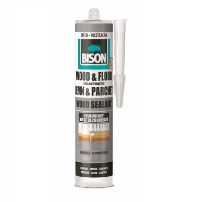 Mastic pentru lemn BISON Wood Sealant, 300ml, mesteacan foto