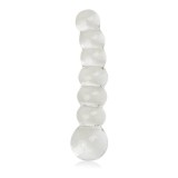 Cumpara ieftin Dildo Clasic Din Sticla Borosilicata Glass Romance, Transparent, 17 cm