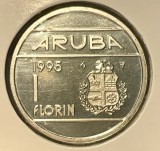 Moneda Aruba 1 Florin din 1995 necirculata