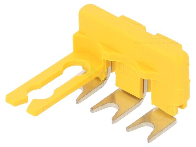 Punte cu șuruburi 3 piste galbenă 8mmx24,6mm