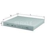 Filtru polen, habitaclu Mahle Original LA120