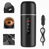 Cana Termica, Amestecare si Incalzire Automata, Temperatura Reglabila, Control Tactil, Anti-Scurgere, Pentru Masina, 420 ml