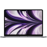 Laptop Apple MacBook Air 13, cu procesor Apple M2, 8 nuclee CPU si 8 nuclee GPU, 16GB, 256GB, Space Gray, INT KB