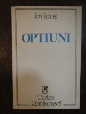 OPTIUNI -ION IANOSI foto