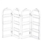 Organizator bijuterii, Acril, Transparent, 28 x 10,5 x 8 cm