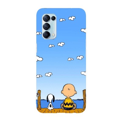 Husa compatibila cu Oppo Find X3 Lite model Snoopy Contemplating, Silicon, TPU, Viceversa foto