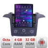 Navigatie Ford S-max 2006-2014 dedicata Ouad core 4+32 ecran vertical 9.7&quot; DSP 360 FHD AHD Android radio gps internet KIT-smax-navi+EDT-E709 CarStore