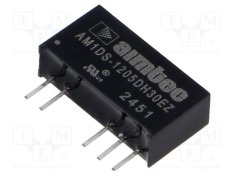 Convertor DC/DC AIMTEC 1W 9,6-14,4V intrare 5V/-5V ieșire THT SIP7