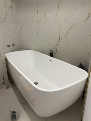 Cadă freestanding foto