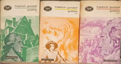 GOETHE VOL.1-3-FRIEDRICH GUNDOLF-224162 foto