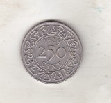 bnk mnd Surinam 250 cents 1989