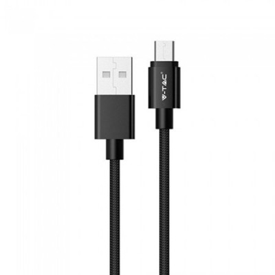 Cablu micro USB 1m platinum editon - negru foto