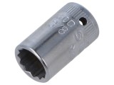 Cap tubular 12 puncte STAHLWILLE 3/8", 1/4", 23mm cod 01530024