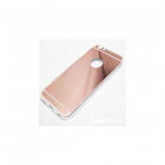 Husa silicon ultra slim mirro apple iphone 6/6s rose-gold foto