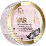 Eveline Cosmetics Vari&eacute;t&eacute; pudra pulbere transparentă cu aplicator 6 g