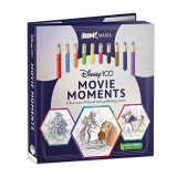 Cumpara ieftin Disney 100: Movie Moments (Colouring Book and Pencil Set)