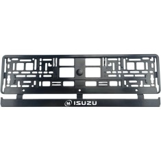 Set 2 bucati, suport numar inmatriculare Isuzu