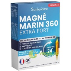 Magneziu Marin 360 Extra Fort 360mg 20fiole