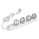 Prelungitor Lohuis 3 prize si USB-C, 2 m, 3680 W